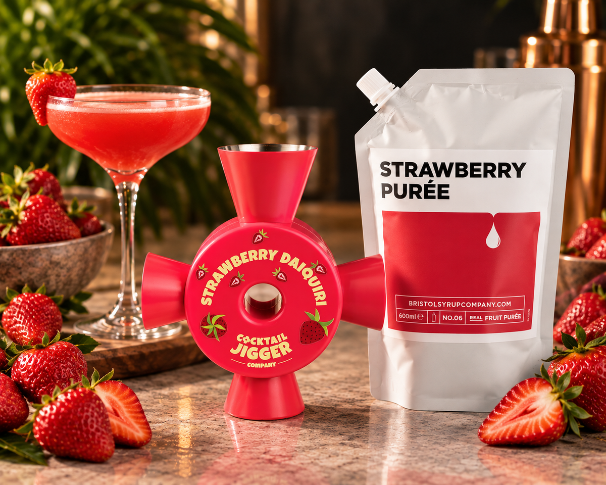 Strawberry Daiquiri Jigger & Purée Bundle