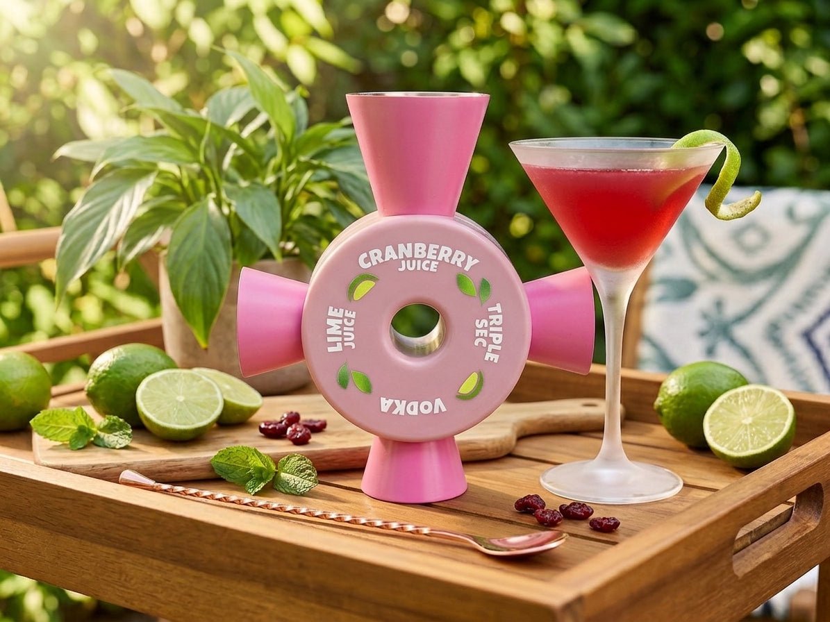 Cosmopolitan Cocktail Jigger (PRE-ORDER SHIPPING EARLY SEPTEMBER) - Cocktail Jigger Company
